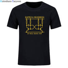 New Fashion T Shirt men Make Your Own Shirt Electrical Engineering T-Shirt Cool Funny Graphic Printed T Shirts clothing 2024 - buy cheap