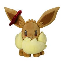 35CM Gaint Evolution Eevee Plush Doll Stuffed Toy Sword Shield Pocket Large Size For Kids Children Gift 2024 - buy cheap