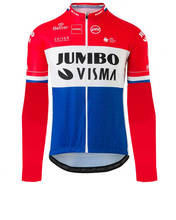 Весенне-летние велосипедные трикотажные изделия коллекции 2020 года Jumbo Visma, Мужская велосипедная одежда с длинным рукавом, одежда для велоспорта 2024 - купить недорого