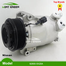 For free shipping Air Conditioning Compressor for Nissan Navara 2.5DCi Z0008557A Z0008558A 92600-5X20A 92600 5X20A 926005X20A 2024 - buy cheap