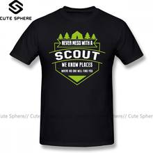Boy Scout T Shirt Scout Leader T-Shirt Oversized Streetwear Tee Shirt Funny Graphic Male Short Sleeves 100 Percent Cotton Tshirt 2024 - buy cheap