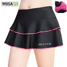 WOSAWE Gel Padded Women's Cycling shorts Underwear Skirt Outdoor Sports Skirt MTB Road Bike Bicycle Skirt Downhill Shorts 2024 - buy cheap