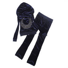 Two Piece Set Tracksuit Women Top+Pant Suits Hooded Zipper Sweatshirt With Pockets Ensemble Femme Suit Sets Plus Size M-3XL 2024 - buy cheap