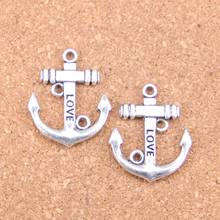 28pcs Charms anchor 30x25mm Antique Pendants,Vintage Tibetan Silver Jewelry,DIY for bracelet necklace 2024 - buy cheap