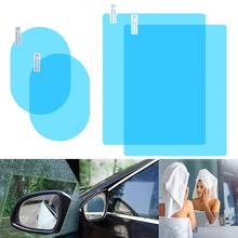 Película impermeable para espejo retrovisor de coche, pegatina protectora transparente antiniebla, 4 Uds., Y4UA 2024 - compra barato