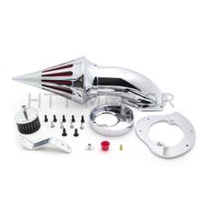 Aftermarket Free Shipping Motorcycle Parts Spike Air Cleaner Intake Filter for Honda  VTX1300 VTX 1300 1986-2012 Chromed 2024 - buy cheap