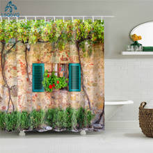 Cortinas de ducha impermeables para baño, pantalla de poliéster de alta calidad con estampado de flores en 3d, para decoración del hogar 2024 - compra barato