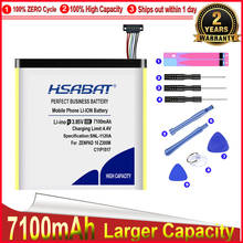 HSABAT 0 Ciclo 6200mAh Bateria para ASUS ZENPAD C11P1517 10 Z300M Z300CNL 6B P00C Substituição Acumulador 2024 - compre barato
