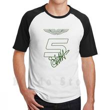 Vettel 2021 T Shirt Men Cotton Cotton S-6Xl Aston Vettel Lance Stroll Force India Aston 2021 2021 Amr Motorsport Vettel Perez 2024 - buy cheap