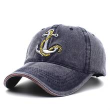 Baseball Cap Women Snapback Caps Hats For Men Trucker MaLe Vintage Embroidery Dad Baseball ship's anchor Hat Cap 2024 - купить недорого