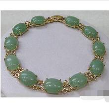 Joyería de moda, pulsera de piedra verde de guisante de piedra ewelry, estilo AAA, jewe Noble, piedra 100% Natural 2024 - compra barato