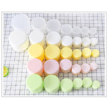 10/20/30/50g Refillable Bottles Empty Makeup Jar Eye Face Cream/lotion/cosmetic Container Travel Accessories 5colors Round Shape 2024 - buy cheap