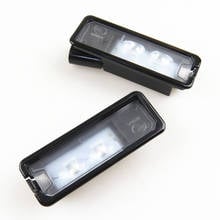 TUKE 1-2Pcs New 12V LED Car License Plate Light Lamp 35D 943 021 A For VW Passat B6 CC Eos Polo Amarok Golf Cabrio MK7 Scirocco 2024 - buy cheap