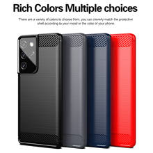 For Samsung Galaxy S21 Ultra Case for Samsung Galaxy S21 Ultra Plus FE 5G S20 Cover Silicone Back Phone Case Protective Shell 2024 - buy cheap