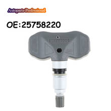 Sensor automotivo tpms 25758220, peças de carro para sensor de pressão dos pneus c adprateado xlr ms 2024 - compre barato