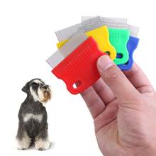 Dog Grooming Cat Comb Removal Comb Flea stainless steel pin Grooming Comb Brush for long and short hair Gilling Brush Slicker 2024 - buy cheap