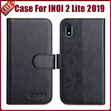 ¡Caliente! INOI 2 Lite 2019 funda 5 "6 colores Flip de cuero suave para el teléfono funda cartera para INOI 2 Lite 2019 funda soporte ranuras para tarjetas 2024 - compra barato