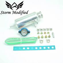 Racing Universal Radiator Alloy Coolant Swirl Pot Breather Air Separator Tank Engine Coolant Catch Can 2024 - buy cheap