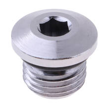 Adaptador 3/8 7/16 screws screws dos parafusos das tomadas do porto da baixa pressão da tomada de alta pressão do regulador de mergulho de perfeclan com o-ring 2024 - compre barato