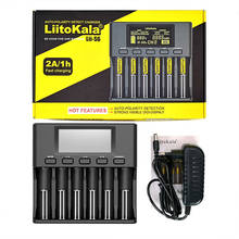 LiitoKala Lii-S6 Lii-PD4 Lii-500 Battery Charger 18650 6-Slot Car-Polarity Detect For 18650 26650 21700 32650 AA AAA Batteries 2024 - buy cheap
