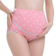 Maternity Women 's High-waist Panties Dot Seamless Soft Care Abdomen Underwear Underpants  Pregnant Panties Maternity Panties 2024 - buy cheap