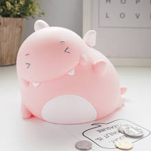 Small Piggy Bank For Kids For Girl Dinosaur Coins Kawaii Piggy Bank Money Toy Storage Child Mini Gumball Machine Mystery Box 2024 - buy cheap