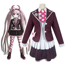 Disfraz de Anime Super Dangan Ronpa 2, Danganronpa, Utsugi, Kotoko, para mujeres y niñas, uniforme escolar Jk, conjunto de falda 2024 - compra barato
