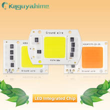 Kaguyahime Интегрированный Светодиодный чип COB для роста/белого цвета, 220 В перем. Тока, 5 Вт ~ 100 Вт, 30 Вт, 20 Вт, 10 Вт, умный Драйвер IC для прожектора DIY 2024 - купить недорого