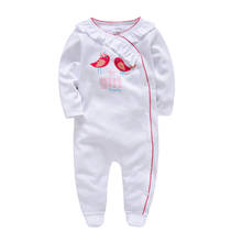 Honeyzone Mamelucos Para Bebe Newborn Baby Clothes Cute Bird Print Disfraz Bebe Fille Infant Full Sleeve Jumpsuit Pelele Bebe 2024 - buy cheap
