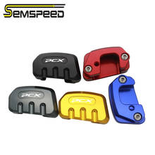 Semspeed-suporte de motocicleta maior para motocicleta, mais novo suporte de extensão lateral honda, pcx 150, 125, pcx125, 2021 2024 - compre barato