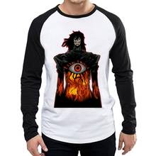 Hellsing-camisetas de manga larga para hombre, ropa con estampado de dibujos animados, Unisex, color negro, para primavera y verano 2024 - compra barato