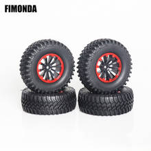 4pcs 1.9inch 100*35mm Rubber Tires with Wheel Rims for 1/10 RC Crawler Car Traxxas TRX4 Axial SCX10 RR10 D90 Tamiya CC01 Tyres 2024 - buy cheap