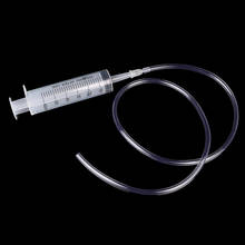 New Hot 1PCS 60ML Plastic Feeding Syringe Reusable Pump With 80cm Tube For Epoxy Resin Tool 2024 - buy cheap