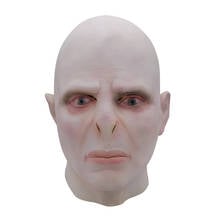 Lord Voldemort  Halloween Latex Horror Scary  Halloween Cosplay Costumes Wizard Cos Tom Marvolo Riddle Cos Head Band 2024 - buy cheap