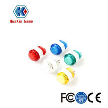 4 Piece 24mm Full Color LED Illuminated Push Button Built-in Switch 5V Buttons For Arcade Joystick Games Mame Jamma Rasp 2024 - buy cheap