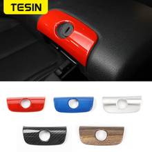 TESIN ABS Car Interior Armrest Box Lock Decoration Cover Trim Stickers Accessories for Jeep Wrangler JK 2011-2017 Car Styling 2024 - buy cheap