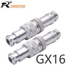 1set GX16 2/3/4/5/6/7/8/9 Pin Male & Female 16mm L70-78 Circular Aviation Socket Plug Wire Panel Connector Full set Aviation 2024 - buy cheap