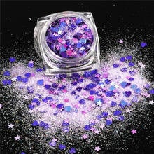 0.2-3mm Sequins Fantasy Glitter Candy Color Nail Paillettes Love Star Mixed Sequin Mini Paillette For Nails Art Decoration 10ml 2024 - buy cheap