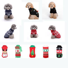 Winter Dog Coat Sweater Christmas Clothes Warm Soft Knitting Pet Dog Vest Sweater For Small Medium Dogs 2024 - buy cheap