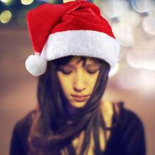 1 шт. шапка Санта-Клауса, Рождественская шапка, для рождественской вечеринки подарок для вечеринок 2024 - купить недорого