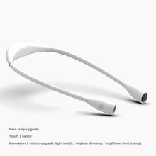 Flexible Neck Rechargeable Book Light With LED Reading Lamp Portable Flashlight Soft Silicone Outdoor Camping Light Night Lights 2024 - buy cheap