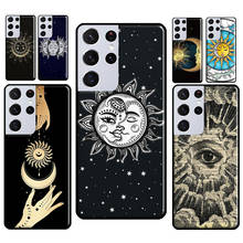 SUN AND MOON Mystic Zodiac Case For Samsung Galaxy S21 S22 Ultra Note 20 S8 S9 S10 Note 10 Plus S20 FE Phone Cover 2024 - buy cheap