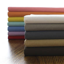 Tecido de lona cor sólida, tecido grosso, pano grosso, diy, toalha artesanal, brocado, costura de sofá, capa de algodão 2024 - compre barato