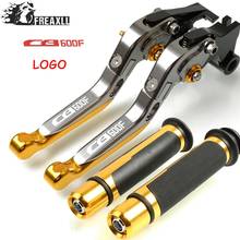 For Honda CB600F Hornet 2007 - 2013 2008 2009 2010 2011 2012 Motorcycle CNC Brake Clutch Levers Handlebar Grip Handle Hand Grips 2024 - buy cheap