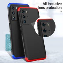 Ultra-fino colorido costura silicone caso de telefone para huawei p40 p30 p20 p10 lite mate 30 20 pro honra câmera capa de proteção 2024 - compre barato