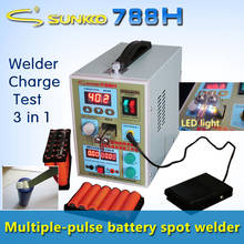 Envío Gratis LED de batería de pulso soldador de punto 788 H máquina de soldadura Micro-ordenador 18650 batería 2024 - compra barato