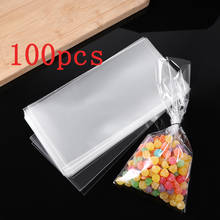 LUOEM 100pcs Transparent Bags Packaging Candy Bag Biscuit Bag Chocolates Candy Gift Boxes Clear Plastic Bags Gift Packing Bag 2024 - buy cheap
