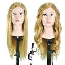 Professional training heads with can be curled practice Hairdressing mannequin dolls Styling maniqui 2024 - buy cheap