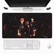 XGZ Haikyuu Volleyball Junior Anime Gamer Mouse Pad Large Mouse Pad Computer Laptop Office Keyboard Pad Mouspad XxL Gaming Desk 2024 - buy cheap