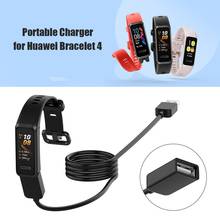 1m USB Charging Cable Portable Black Extension Cord for Huawei Band 4/Honor Band 5i/POLAR M200/NIKE SportWatch GPS 2024 - buy cheap